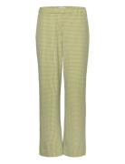 Mschjerica Jaida Ankle Pants Chk Bottoms Trousers Straight Leg Green M...