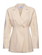 Enaugustine Blazer 6797 Blazers Single Breasted Blazers Cream Envii