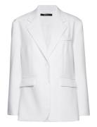 Over D Blazer Blazers Single Breasted Blazers White Gina Tricot