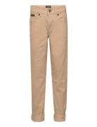 5 Pocket Trouser Bottoms Trousers Beige Lyle & Scott Junior