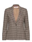 Blazer Long Sleeve Blazers Single Breasted Blazers Brown Gerry Weber