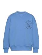 Canazie Crew Sweat Tops Sweat-shirts & Hoodies Sweat-shirts Blue Grunt