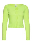 Saylorrs Blouse Tops T-shirts & Tops Long-sleeved Green Résumé