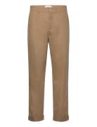 Wide Fit Twill Pants Bottoms Trousers Chinos Beige Lindbergh