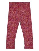 Petit Blossom Leggings Baby Bottoms Leggings Red Müsli By Green Cotton