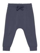 Cozy Me Dart Pants Baby Bottoms Sweatpants Navy Müsli By Green Cotton