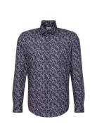 Business Kent Tops Shirts Business Navy Seidensticker