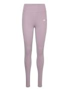 Opt St Hr 1/1 L Sport Running-training Tights Purple Adidas Performanc...