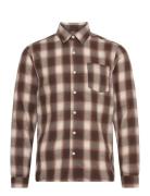 Regular Shirt Tops Shirts Casual Brown Revolution