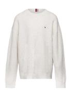 Essential Sweater Tops Knitwear Pullovers Beige Tommy Hilfiger