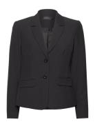 Blazer Blazers Single Breasted Blazers Black Brandtex