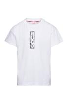 Short Sleeves Tee-Shirt Tops T-shirts Short-sleeved White Hugo Kids