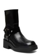 Booties - Flat Shoes Boots Ankle Boots Ankle Boots Flat Heel Black ANG...