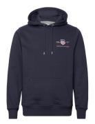 Reg Medium Archive Shield Hoodie Tops Sweat-shirts & Hoodies Hoodies N...