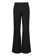 Glitter Stretch Pirla Pants Bottoms Trousers Wide Leg Black Mads Nørga...