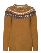 Veda Jumper Tops Knitwear Jumpers Brown Jumperfabriken