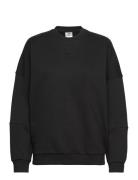 Lux Over D Crew Sport Sweat-shirts & Hoodies Sweat-shirts Black Reebok...