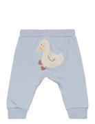 Trousers Patch At Back Duck Bottoms Sweatpants Blue Lindex