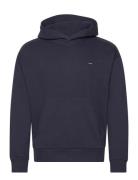 Cotton Comfort Hoodie Tops Sweat-shirts & Hoodies Hoodies Navy Calvin ...