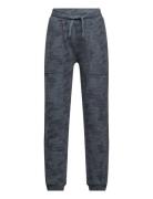 Pants Aop Sweat Bottoms Sweatpants Blue Minymo