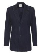 Ayomw 158 Shaped Blazer Blazers Single Breasted Blazers Blue My Essent...