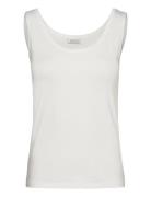 Maels Tops T-shirts & Tops Sleeveless White Masai