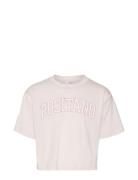 Vmpastel Over D Cropped Ss Top Girl Tops T-shirts Short-sleeved Pink V...