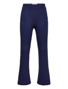 Flared Rib Leggings Bottoms Trousers Blue Tom Tailor