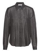 Shirt Bijou Disco Tops Shirts Long-sleeved Black ROSEANNA