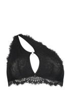 Jenni Bralette Lingerie Bras & Tops Soft Bras Bralette Black Hunkemöll...