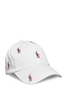 Allover Pony Twill Ball Cap Accessories Headwear Caps White Polo Ralph...