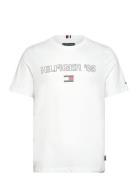 Hilfiger 85 Tee Tops T-shirts Short-sleeved White Tommy Hilfiger