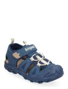 Bisgaard Parker Shoes Summer Shoes Sandals Blue Bisgaard