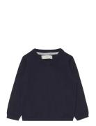 V-Neck Sweater Tops Sweat-shirts & Hoodies Sweat-shirts Navy Mango