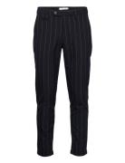 Como Twill Pinstripe Suit Pants Bottoms Trousers Formal Navy Les Deux