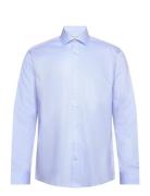 Bs Jackson Slim Fit Shirt Tops Shirts Business Blue Bruun & Stengade