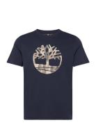 Kennebec River Camo Tree Logo Short Sleeve Tee Dark Sapphire Designers...