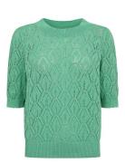 Nunicka Pullover Tops Knitwear Jumpers Green Nümph