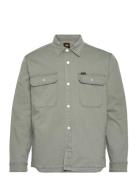 Workwear Overshirt Tops Overshirts Green Lee Jeans