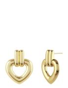 Beverly Studs L Accessories Jewellery Earrings Studs Gold Edblad