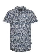 Inmowgli Tops Shirts Short-sleeved Navy INDICODE