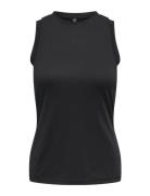 Onppina Sl Slim Pck Train Top Tops T-shirts & Tops Sleeveless Black On...