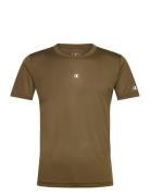 Crewneck T-Shirt Sport T-shirts Short-sleeved Green Champion