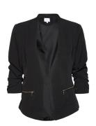 Vijoy 3/4 Blazer - Noos Blazers Single Breasted Blazers Black Vila