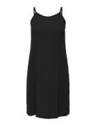 Carthyra Life Strap Midi Dress Wvn Lyhyt Mekko Black ONLY Carmakoma