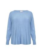 Wa-Samanda 1 Tops Knitwear Jumpers Blue Wasabiconcept