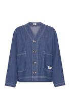 Air Denim Jonna Shirt Farkkutakki Denimtakki Blue Mads Nørgaard