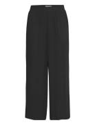 Ihmarrakech So Pa Bottoms Trousers Wide Leg Black ICHI