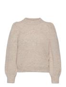 Alphagz Pullover Noos Tops Knitwear Jumpers Beige Gestuz