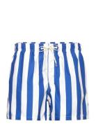 Slhdane Aop Swimshorts Uimashortsit Blue Selected Homme